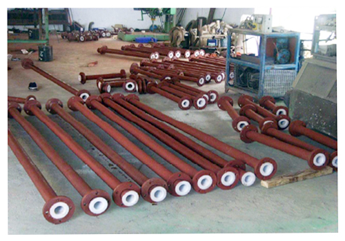 Polypropylene Lined Steel Pipes And Fittings